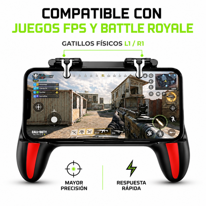 🎮 Control Gamer con Ventilador