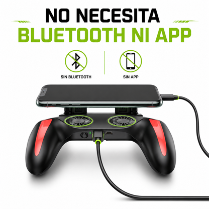 🎮 Control Gamer con Ventilador