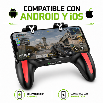 🎮 Control Gamer con Ventilador